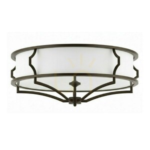Plafonieră Stesso Open Design Highlights alb crem 789 mm metal sticlă E27 small 0