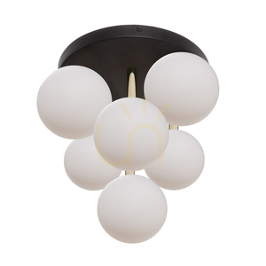 ALI 5646 Lampa de tavan neagră, 7xG9 small 0