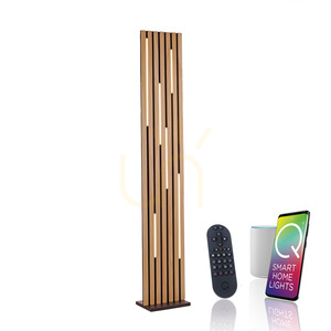 Lampa de podea Q-AKUSTIK 822-79 din lemn, cu 1 LED 1 Lampa de podea Q-AKUSTIK 822-79 din lemn, cu 1 LED small 1