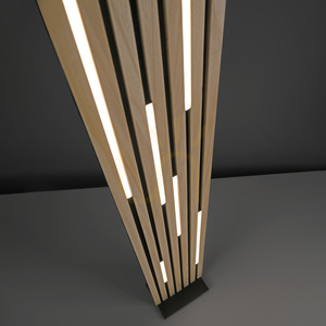 Lampa de podea Q-AKUSTIK 822-79 din lemn, cu 1 LED 12 Lampa de podea Q-AKUSTIK 822-79 din lemn, cu 1 LED small 12