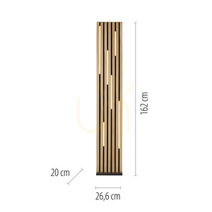 Lampa de podea Q-AKUSTIK 822-79 din lemn, cu 1 LED 8 Lampa de podea Q-AKUSTIK 822-79 din lemn, cu 1 LED small 8