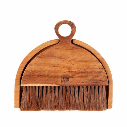 Verifica Obiect decorativ din lemn de tec BAZAR BIZAR natural 20x18,5x3 cm