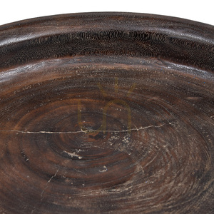 Bol decorativ BAZAR BIZAR Banyan lemn de mango maro închis 50 cm small 10