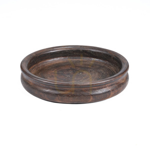 Bol decorativ BAZAR BIZAR Banyan lemn de mango maro închis 50 cm small 7