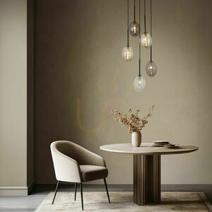 Lampă suspendată Pearl Mix cu 5 becuri Xg9 small 1