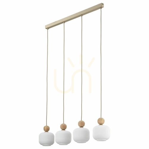Verifica Lampa suspendată Ballo cu 4 becuri Xe14