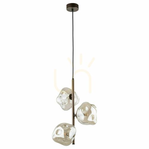 Verifica Lampă suspendată Lava Brown 3 Xg9