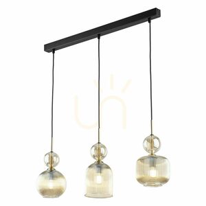 Lampa suspendată Sophia Cognac, 3 becuri Xe14 small 8