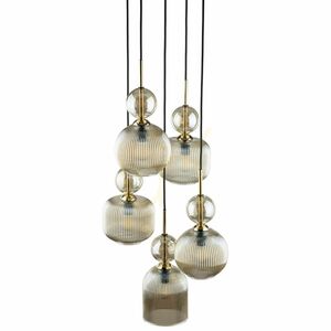 Lampa suspendată Sophia Cognac, 5 becuri Xe14 small 8