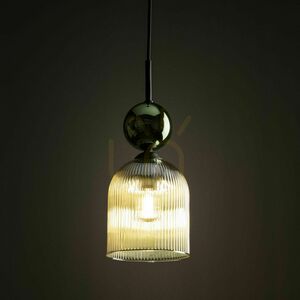 Lampa suspendată Sophia Green Cognac 1 Xe14 small 2