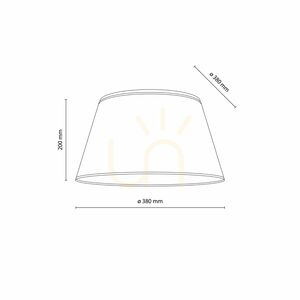 Lampa de tavan Formo White 4 Xe27  500 small 8