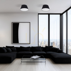 Lampa de tavan Formo Black 4 Xe27  500 small 3