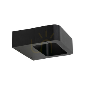 Aplică de perete Arius Black IP54 small 5