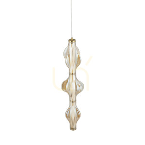 Lampa suspendată Elva Brass 22 W LED small 13