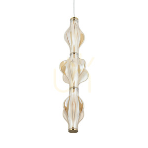 Lampa suspendată Elva Brass 22 W LED small 14