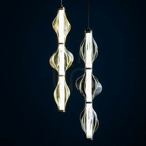 Elva Black  Lampă suspendată cu 22 de LED-uri de 22 W small 14