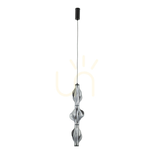 Verifica Elva Black  Lampă suspendată cu 22 de LED-uri de 22 W
