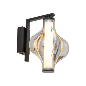 Aplică de perete Elva Black cu LED de 8 W small 6
