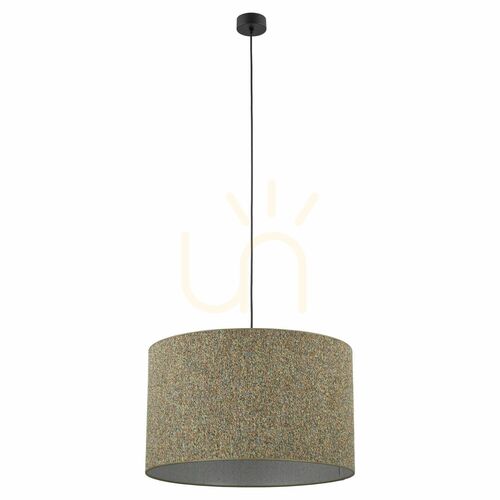 Verifica Lampă suspendată Vellum Black multicoloră 1 Xe27