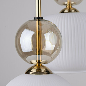 Lampa suspendată Sophia Cognac White, 5 becuri Xe14 small 5
