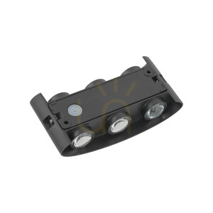 Aplică de perete cu LED-uri „Arrow Gray”, IP 54 small 5