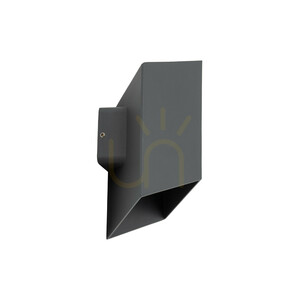 Aplică de perete cu LED-uri „Cube Gray”, IP 54 small 2