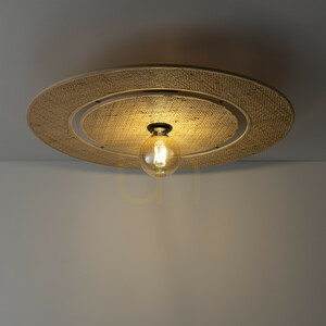 Lampa de tavan Calma Sabia Rafia 600 1 Xe27 small 1