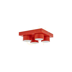 Lampa de tavan Brix Red 4 Xgx53 small 3