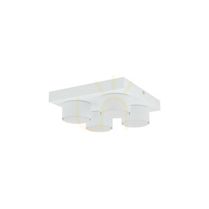 Lampa de tavan Brix White 4 Xgx53 small 2
