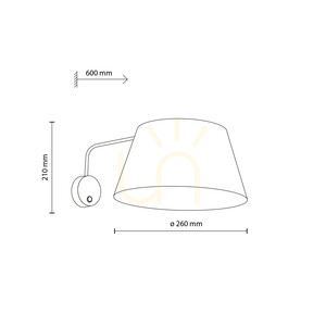 Aplică de perete Formo Black 1 Xe27 small 8