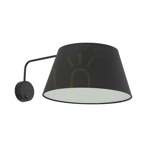 Aplică de perete Formo Black 1 Xe27 small 0