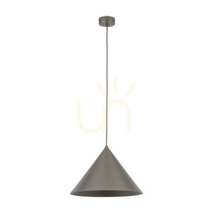 Lampa suspendată Cono L New Brown 1 Xe27 small 0