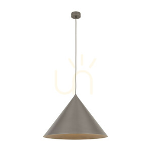Lampa suspendată Cono XL New Brown, 1 XE27 small 7