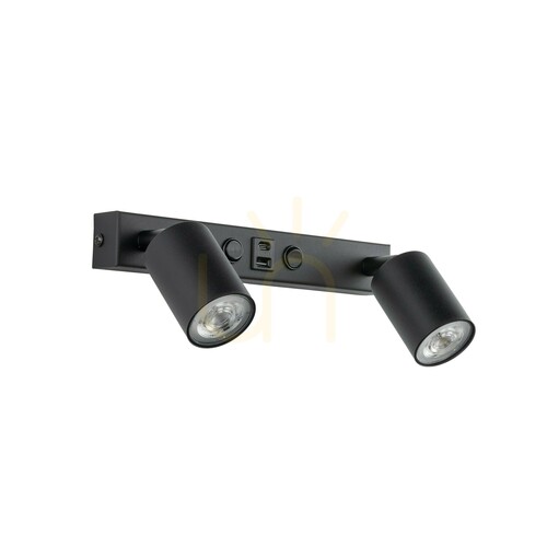 Verifica Aplică de perete Nex Black 2 XGU10 / USB