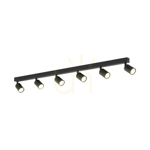 Lampa de tavan Nex Black 6 XGU10 small 4