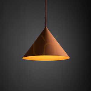 Lampa suspendată Cono L Salmon 1 Xe27 small 2
