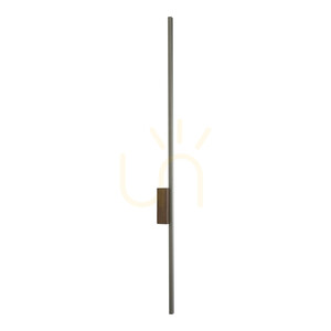 Aplică de perete Flash New din lemn maro, cu 1 LED small 4