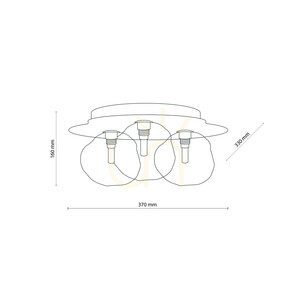 Lampa de tavan Lava Sabia 3 Xg9 small 7