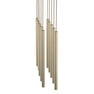 Lampa suspendată Ferro Sabia Champagne, cu 10 prize XG9 small 7