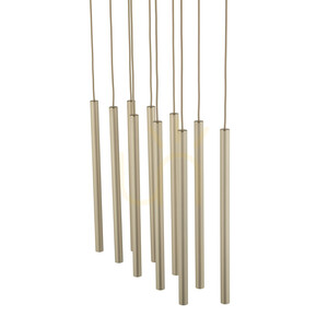 Lampa suspendată Ferro Sabia Champagne, cu 10 prize XG9 small 8