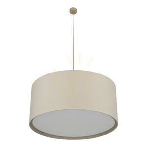 Lampa suspendată Largo Linen, 3 x E27 small 6