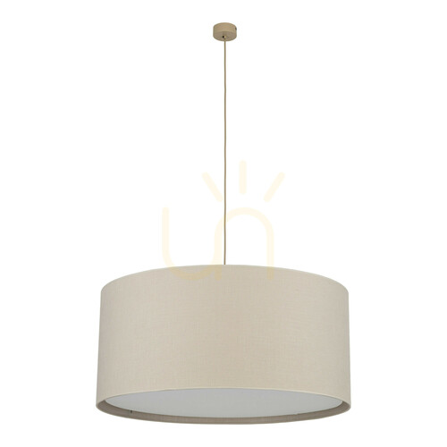 Verifica Lampa suspendată Largo Linen, 3 x E27