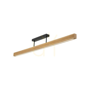 Lampa de tavan Viga Wood LED din lemn de pin periat, cu aspect patinat small 5
