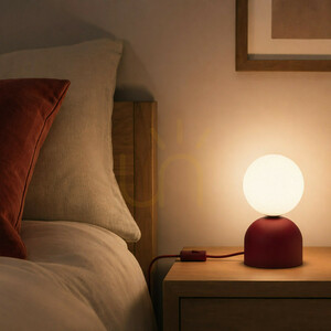 Lampa de veghe Miki Burgund 1 Xg9 small 4