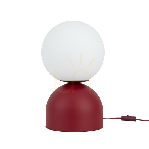 Verifica Lampa de veghe Miki Burgund, model mare, 1 Xe27