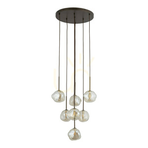 Lampă suspendată Lava Brown 7 Xg9 small 7