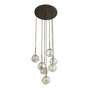 Lampă suspendată Lava Brown 7 Xg9 small 9
