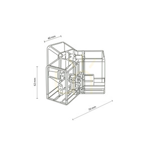 Conector în Y pentru fagure de miere small 3