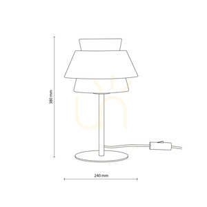 Lampa de veghe Kalum Len 1 Xe27 small 7
