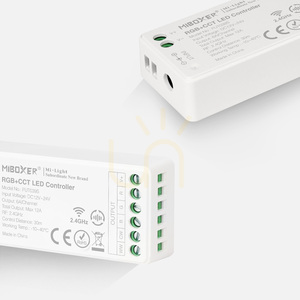 Controler LED MiBoxer FUT039S RGB+CCT, RF 2,4 GHz, 12–24 V, 12 A small 5
